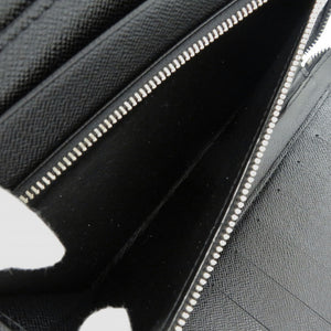 美品 ルイ ヴィトン オーガナイザー アトール タイガ M30652 タイガレザー ブラック 長財布 黒 LV 0833【中古】LOUIS VUITTON