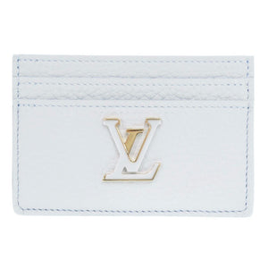 未使用品 ルイ ヴィトン ポルト カルト カプシーヌ トリヨンレザー ICチップ ブルーオランプ カードケース LV 0843【中古】LOUIS VUITTON