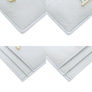 未使用品 ルイ ヴィトン ポルト カルト カプシーヌ トリヨンレザー ICチップ ブルーオランプ カードケース LV 0843【中古】LOUIS VUITTON