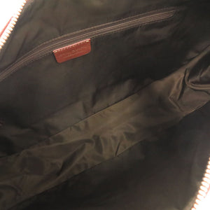 美品 ブルガリ レザー ブラウン ワンショルダーバッグ ショルダーバッグ 茶 0853【中古】BVLGARI