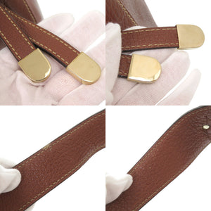 美品 ブルガリ レザー ブラウン ワンショルダーバッグ ショルダーバッグ 茶 0853【中古】BVLGARI