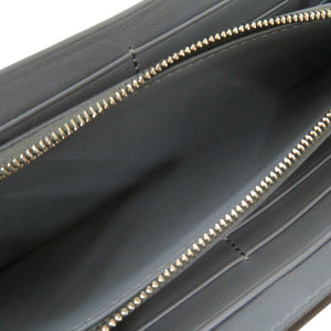 フェンディ ピーカブー PEEKABOO 二つ折り長財布 コンチネンタル財布 8M0427A91B 長財布 レザー ライトブルー 0888【中古】FENDI