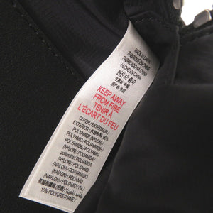 美品 バーバリー ロゴプリント ナイロン ブラック ボディバッグ ウエストバッグ 黒 0889【中古】BURBERRY