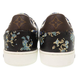 未使用品 ルイ ヴィトン 花柄 モノグラム サイズ35 1/2 レザー マルチカラー スニーカー LV 0890【中古】LOUIS VUITTON