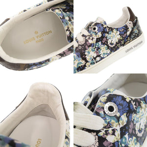 未使用品 ルイ ヴィトン 花柄 モノグラム サイズ35 1/2 レザー マルチカラー スニーカー LV 0890【中古】LOUIS VUITTON