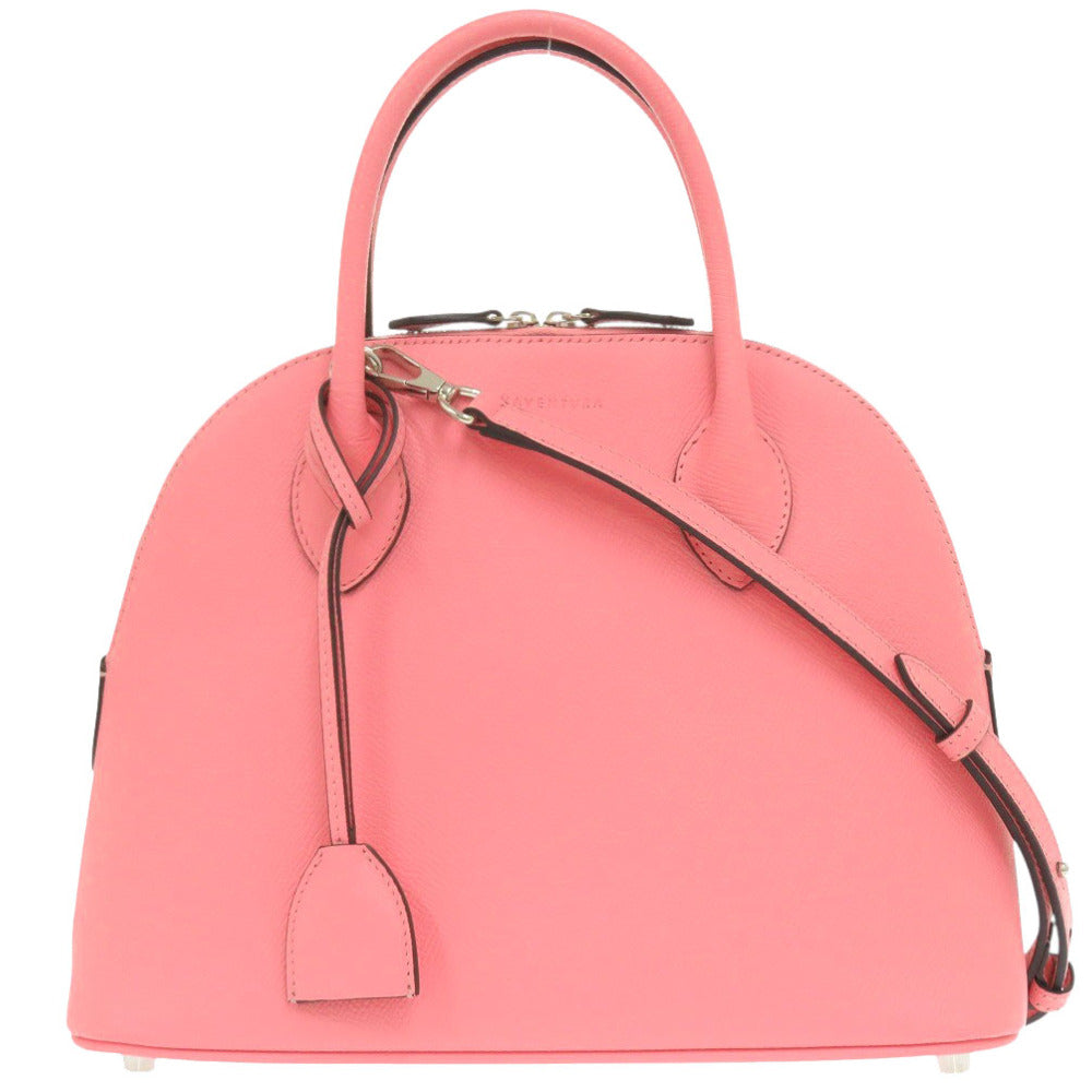 新品同様 ボナベンチュラ 2WAY エマバッグ 28 BBGN2-IP カーフレザー アイシクルピンク ハンドバッグ 0897【中古】BONAVENTURA