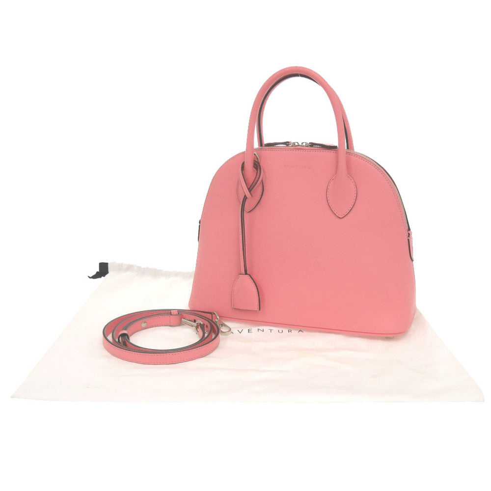 新品同様 ボナベンチュラ 2WAY エマバッグ 28 BBGN2-IP カーフレザー アイシクルピンク ハンドバッグ 0897【中古】BONAVENTURA