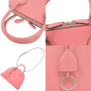 新品同様 ボナベンチュラ 2WAY エマバッグ 28 BBGN2-IP カーフレザー アイシクルピンク ハンドバッグ 0897【中古】BONAVENTURA