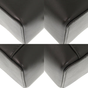 美品 サルヴァトーレフェラガモ レザー ブラック 2WAY ミニ ハンドバッグ ショルダーバッグ 黒 0911【中古】Salvatore Ferragamo