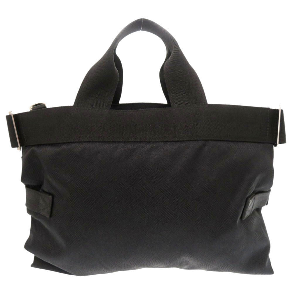 美品 ボッテガヴェネタ ナイロン ブラック ビジネスバッグ 黒 0921【中古】BOTTEGAVENETA