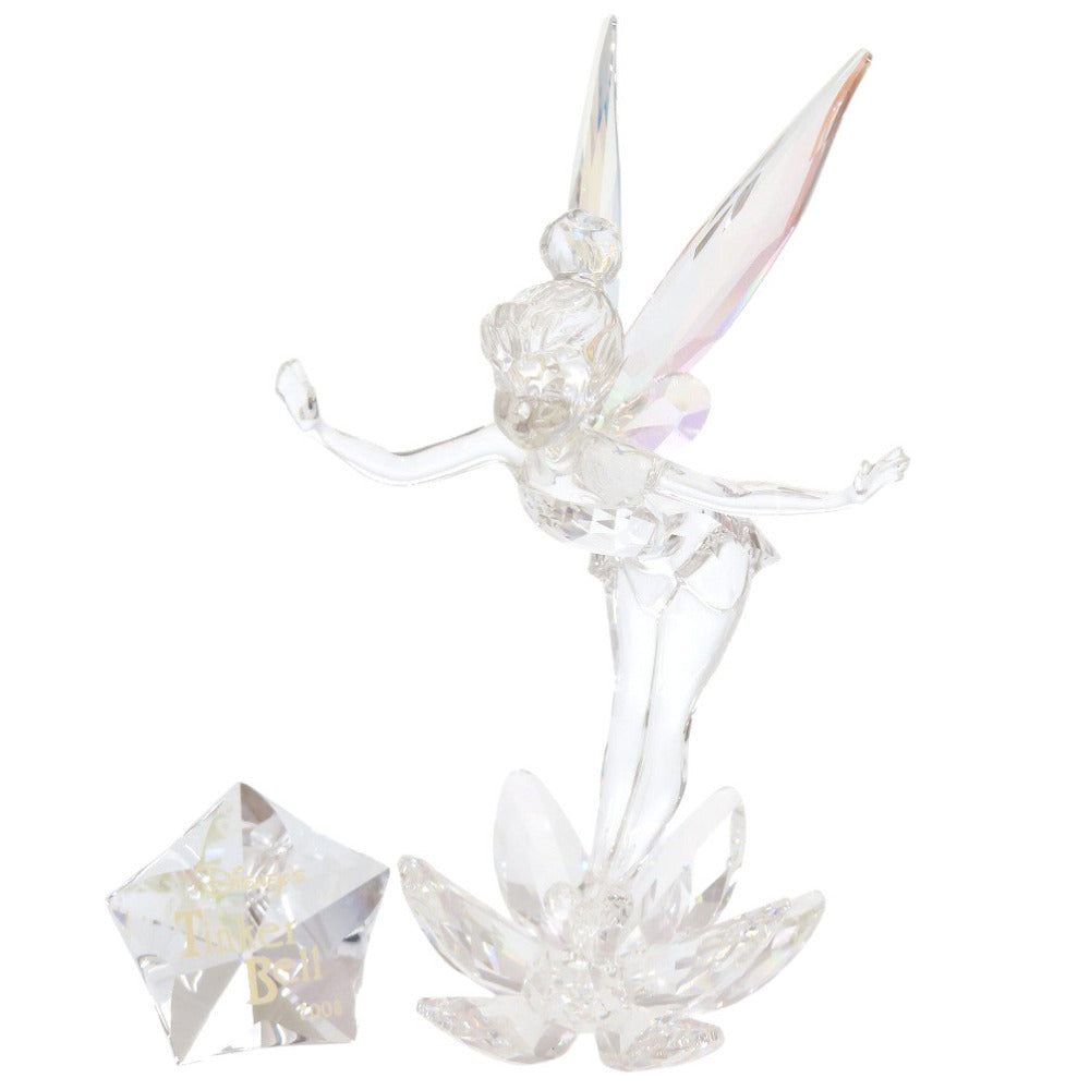 新品同様 スワロフスキー ディズニー ティンカーベル フィギュア クリスタル クリア オブジェ 0934【中古】SWAROVSKI