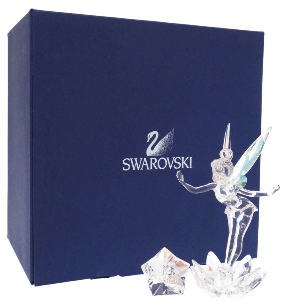 新品同様 スワロフスキー ディズニー ティンカーベル フィギュア クリスタル クリア オブジェ 0934【中古】SWAROVSKI