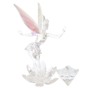 新品同様 スワロフスキー ディズニー ティンカーベル フィギュア クリスタル クリア オブジェ 0934【中古】SWAROVSKI