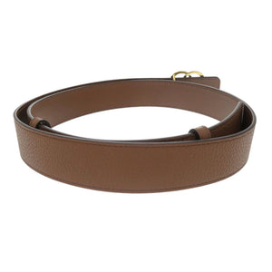 未使用品 バリー EMBLEM 35.REV レザー ブラウン ベルト 茶 0936【中古】BALLY メンズ