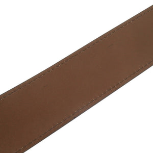 未使用品 バリー EMBLEM 35.REV レザー ブラウン ベルト 茶 0936【中古】BALLY メンズ