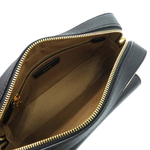 未使用品 バリー バーダニエル 6304577 ファブリック キャンバス レザー サンドベージュブラウン 茶 ショルダーバッグ 0937【中古】BALLY