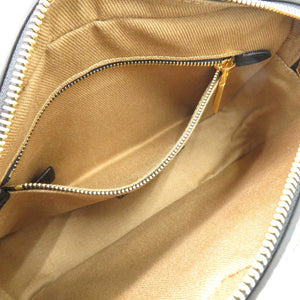 未使用品 バリー バーダニエル 6304577 ファブリック キャンバス レザー サンドベージュブラウン 茶 ショルダーバッグ 0937【中古】BALLY