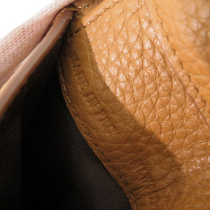 未使用 バリー レザー ブラウン 二つ折り財布 茶 0939【中古】BALLY