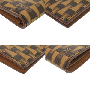 未使用 バリー レザー ブラウン 二つ折り財布 茶 0939【中古】BALLY