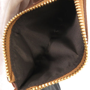 未使用 バリー レザー ブラウン 三つ折り財布 茶 0940【中古】BALLY