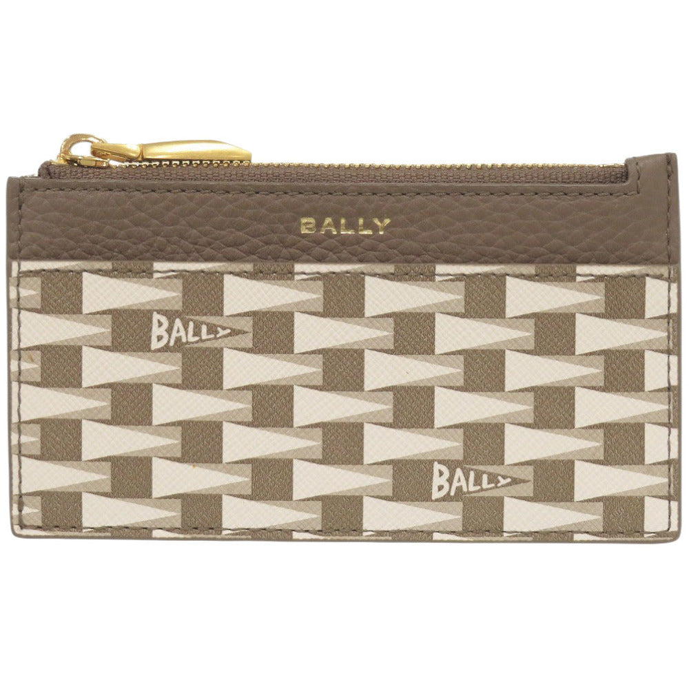 未使用 バリー レザー ブラウン コインケース 財布 茶 0941【中古】BALLY