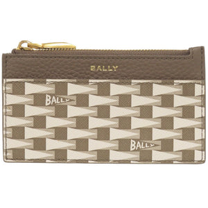 未使用 バリー レザー ブラウン コインケース 財布 茶 0941【中古】BALLY