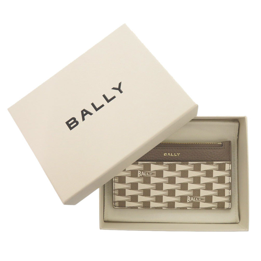 未使用 バリー レザー ブラウン コインケース 財布 茶 0941【中古】BALLY