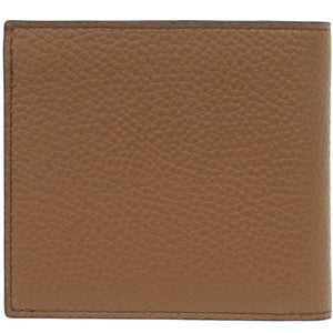 未使用 バリー レザー ブラウン 二つ折り財布 茶 0942【中古】BALLY