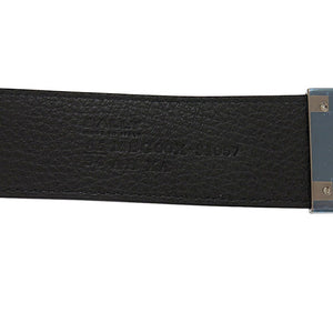 未使用品 バリー B BOLD 35 R.TSP MBG00XSI057-I945P レザーブラック 85cm シルバー金具 黒 ベルト 0943【中古】BALLY