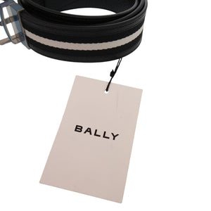 未使用品 バリー SHIFFIE 35 R.TSP MBB02PSI057-I945P レザー ブラック シルバー金具 黒 ベルト 0944【中古】BALLY