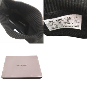 新品同様 バレンシアガ Speed Trainer スピードトレーナー スニーカー ファブリック ブラック 0958【中古】BALENCIAGA
