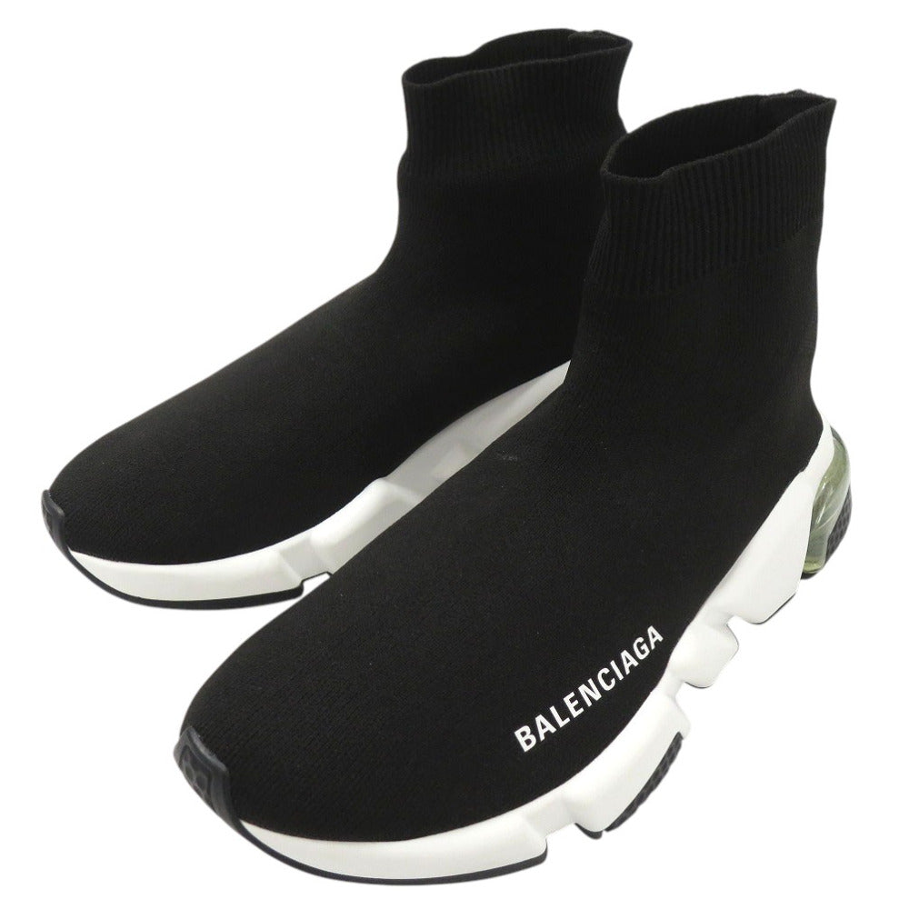 新品同様 バレンシアガ Speed Trainer スピードトレーナー スニーカー ファブリック ブラック 0958【中古】BALENCIAGA