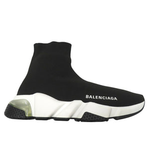 新品同様 バレンシアガ Speed Trainer スピードトレーナー スニーカー ファブリック ブラック 0958【中古】BALENCIAGA
