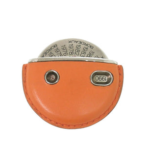 美品 エルメス タイユヴァン レザー オレンジ ワイン評価表 0971【中古】HERMES