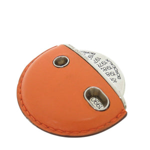 美品 エルメス タイユヴァン レザー オレンジ ワイン評価表 0971【中古】HERMES