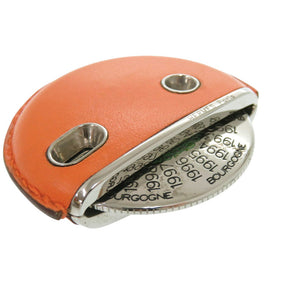 美品 エルメス タイユヴァン レザー オレンジ ワイン評価表 0971【中古】HERMES