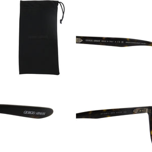 新品同様 ジョルジオアルマーニ 伊達メガネ ハバナ AR 7228U 5879 プラスチック ハバナ メガネ 0998【中古】GIORGIO ARMANI