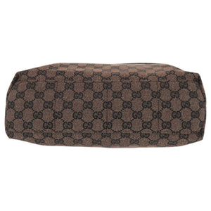 美品 グッチ GGキャンバス 272351 ダークブラウン ショルダーバッグ 1011【中古】GUCCI