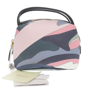 未使用 エミリオ プッチ プラスチック/レザー マルチカラー ハンドバッグ 1023【中古】Emilio Pucci