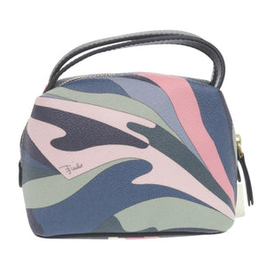 未使用 エミリオ プッチ プラスチック/レザー マルチカラー ハンドバッグ 1023【中古】Emilio Pucci