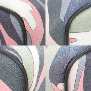 未使用 エミリオ プッチ プラスチック/レザー マルチカラー ハンドバッグ 1023【中古】Emilio Pucci