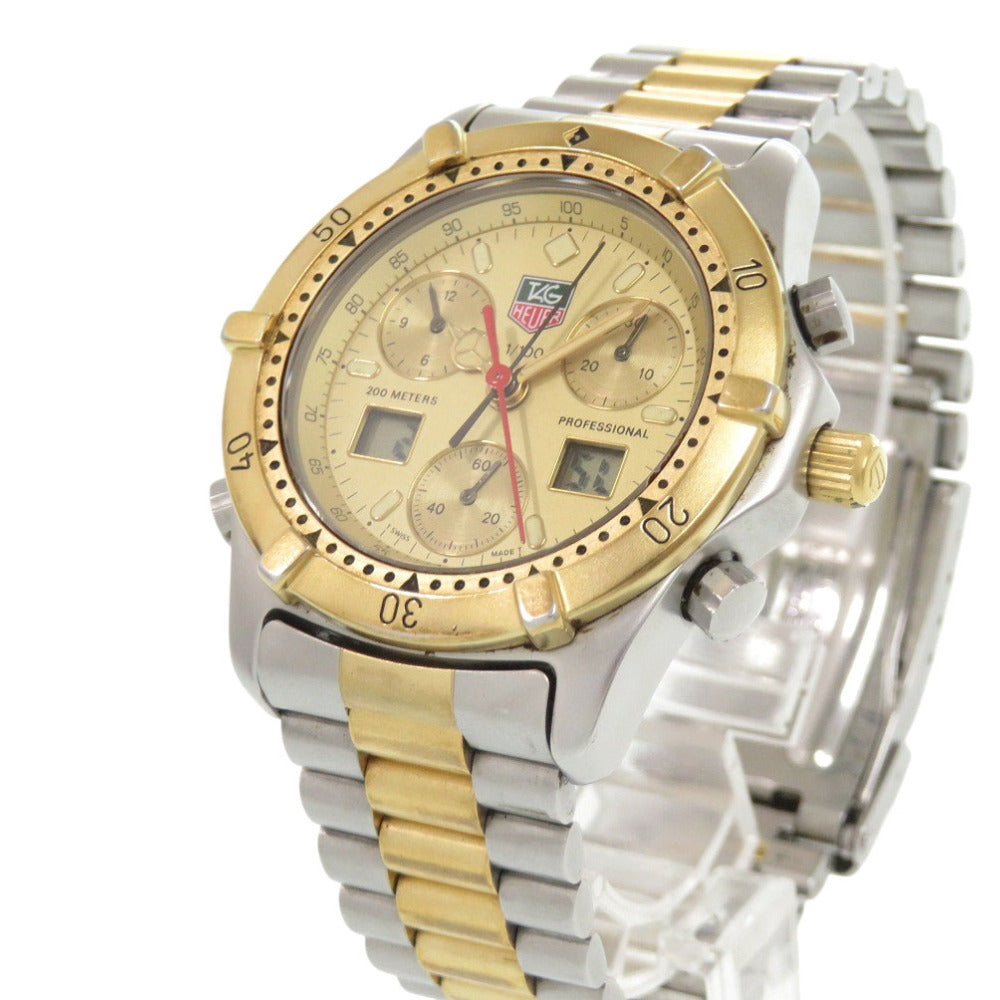 タグホイヤー プロフェッショナル 2000シリーズ 265.406 ゴールド SS クオーツ 腕時計 1042【中古】TAG HEUER