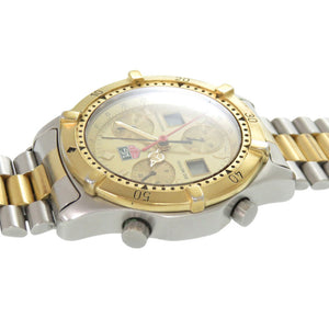 タグホイヤー プロフェッショナル 2000シリーズ 265.406 ゴールド SS クオーツ 腕時計 1042【中古】TAG HEUER