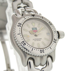 タグホイヤー S99.008 セル SS クリーム シルバー クオーツ 腕時計 1045【中古】TAG HEUER