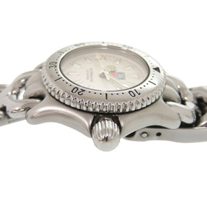 タグホイヤー S99.008 セル SS クリーム シルバー クオーツ 腕時計 1045【中古】TAG HEUER