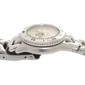タグホイヤー S99.008 セル SS クリーム シルバー クオーツ 腕時計 1045【中古】TAG HEUER