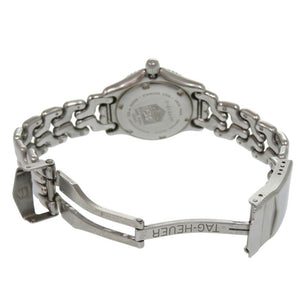 タグホイヤー WG1312-2 セル デイト SS ホワイト 白文字盤 シルバー クオーツ 腕時計 1048【中古】TAG HEUER