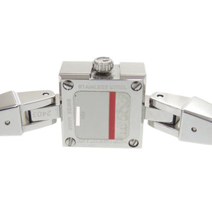 新品同様 グッチ 102 SS レザー シェル文字盤 ブラウン クオーツ 腕時計 1054【中古】GUCCI