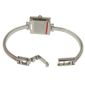 新品同様 グッチ 1900L SS ブラック シルバー 黒文字盤 クオーツ 腕時計 1058【中古】GUCCI