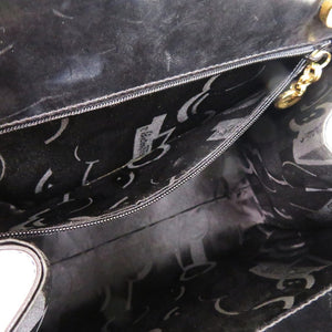 サルヴァトーレフェラガモ ヴァラリボン BA214178 レザー ブラック 黒 ハンドバッグ 1168【中古】Salvatore Ferragamo